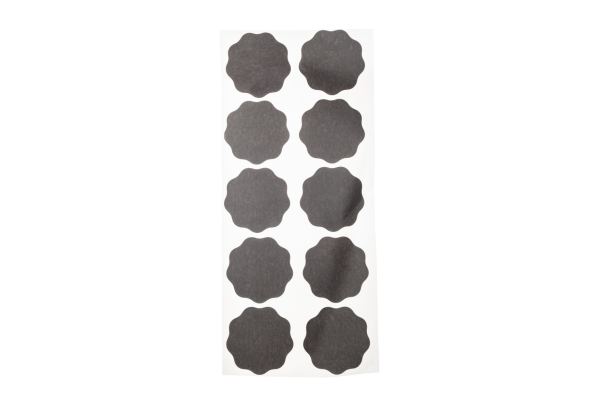 Koch - Microfinishing stickers P, 1 Bogen a 10 Blüten