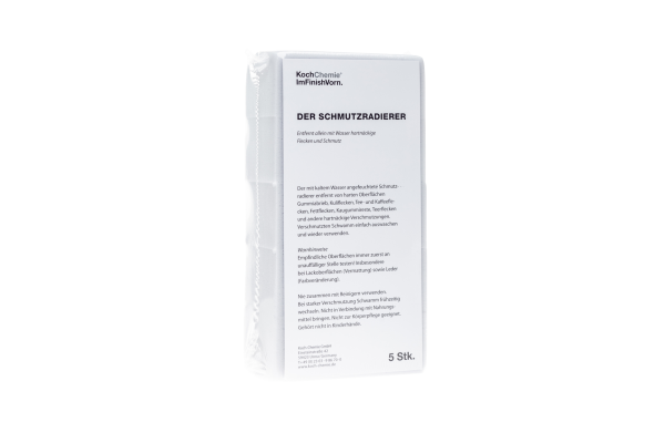Koch - Schmutzradierer (10x5.7x3.8cm)(SET 5 sponzen)